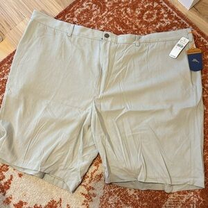 NWT- Tommy Bahama Khaki Shorts- st Thomas FF short, 50R